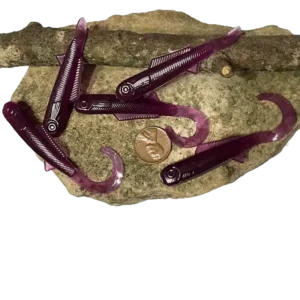 Family Fishin 2 1/2-inch Swimming Minnow in Dark Purple for crappie and bass